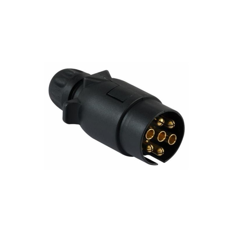 Spina elettrica da 7 poli 12 V per rimorchio,roulotte,carrello